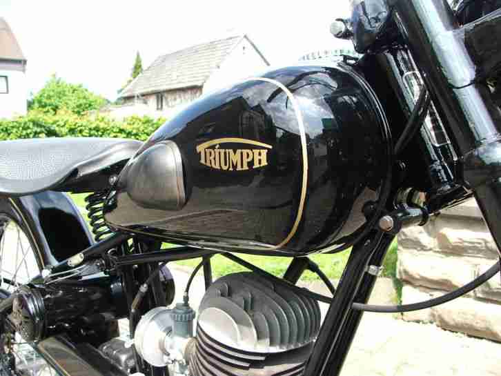 Triumph BDG125 TWN Nürnberg , 50er Jahre ( keine NSU ADLER DKW Zündapp BMW )