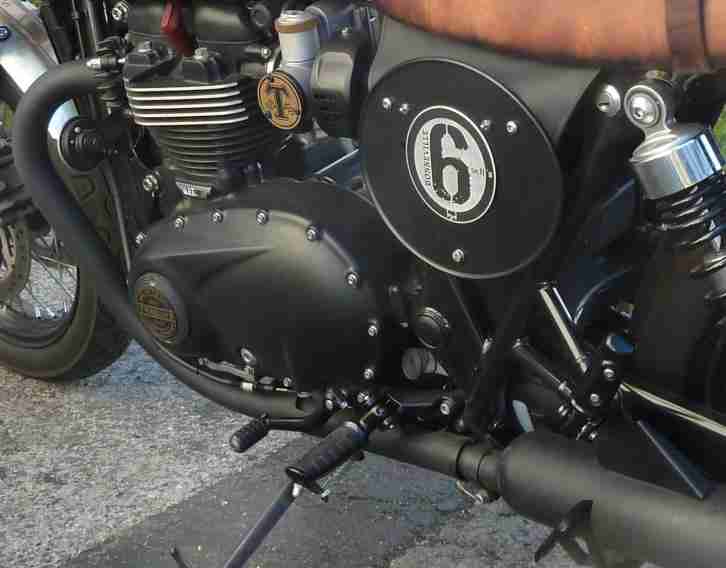 Triumph Bonneville Black T120 Scoutmaster Inz. möglich