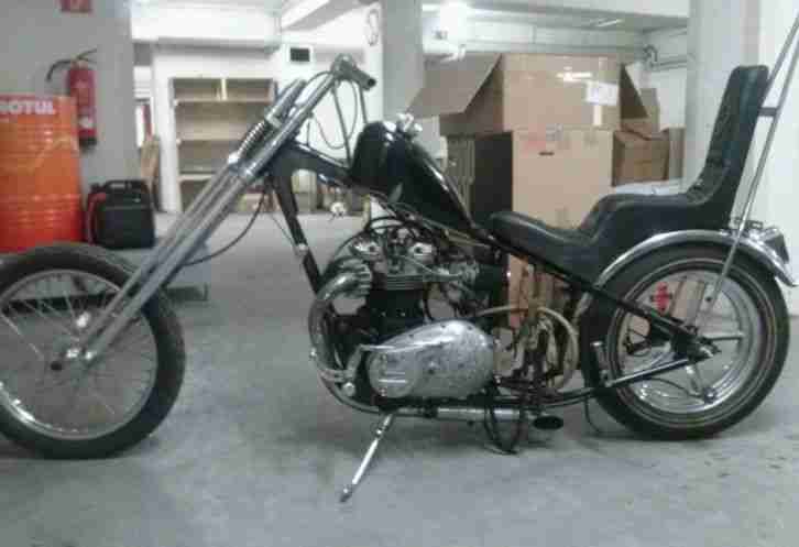 Triumph Bonneville T140 E Chopper