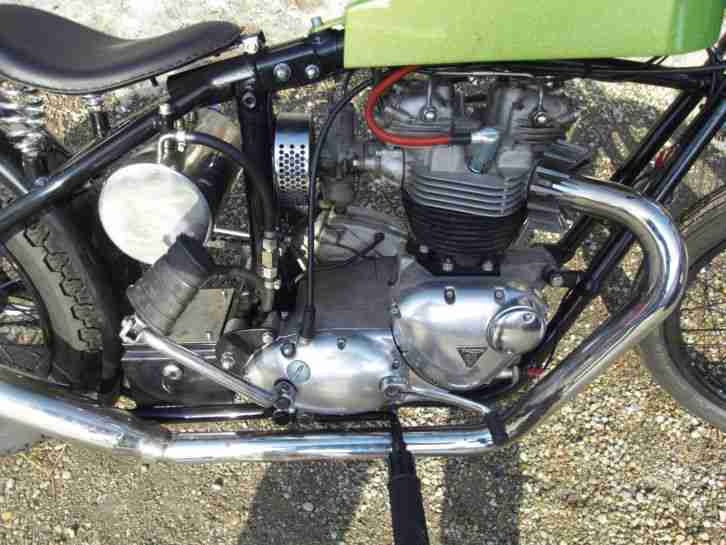 Triumph Chopper Bobber 650 Starrahmen Old School 6T Custom