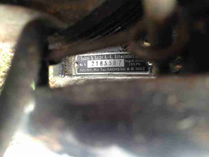 Triumph Fips Mofa Moped 50er Jahre - Originallack