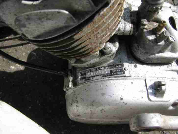 Triumph Fips Moped zerlegt