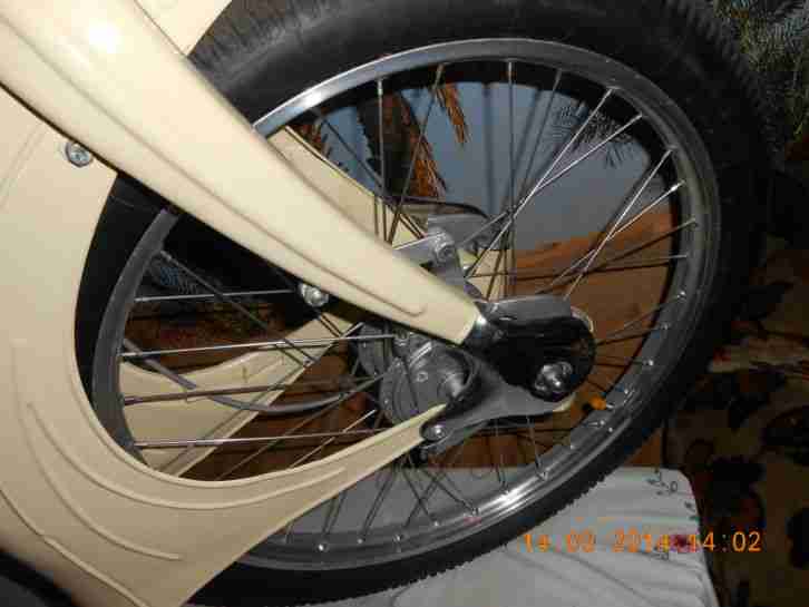 Triumph Fips Oldtimer Moped Kpl. restauriert Neuer Motor Sachs 50 2-Gang