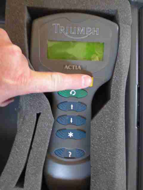 Triumph Motorrad Diagnosetester Original