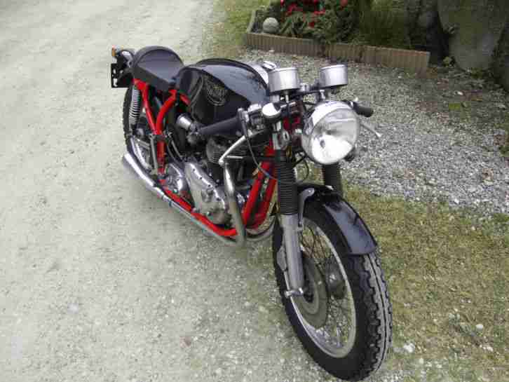 Triumph Norton Triton 650 Coffee Racer Pre Unit