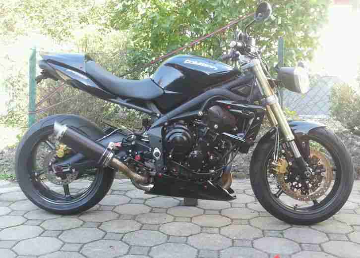 Street Triple 675 Unfallfahrzeug