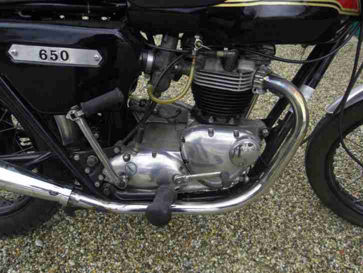 Triumph T 120 E Bonie Boneville 650 OIF Cafe Coffee Racer