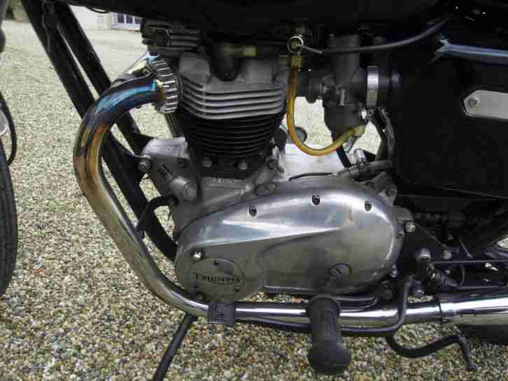 Triumph T 120 E Bonie Boneville 650 OIF Cafe Coffee Racer