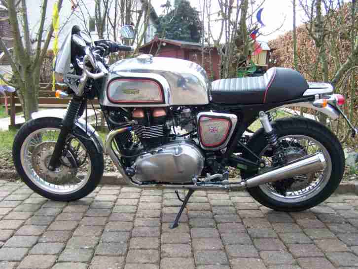 Thruxton Cafe racer, Umbau, Unikat,