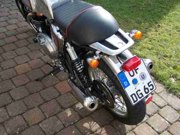 Triumph Thruxton Cafe racer, Umbau, Unikat, Oldtimer look