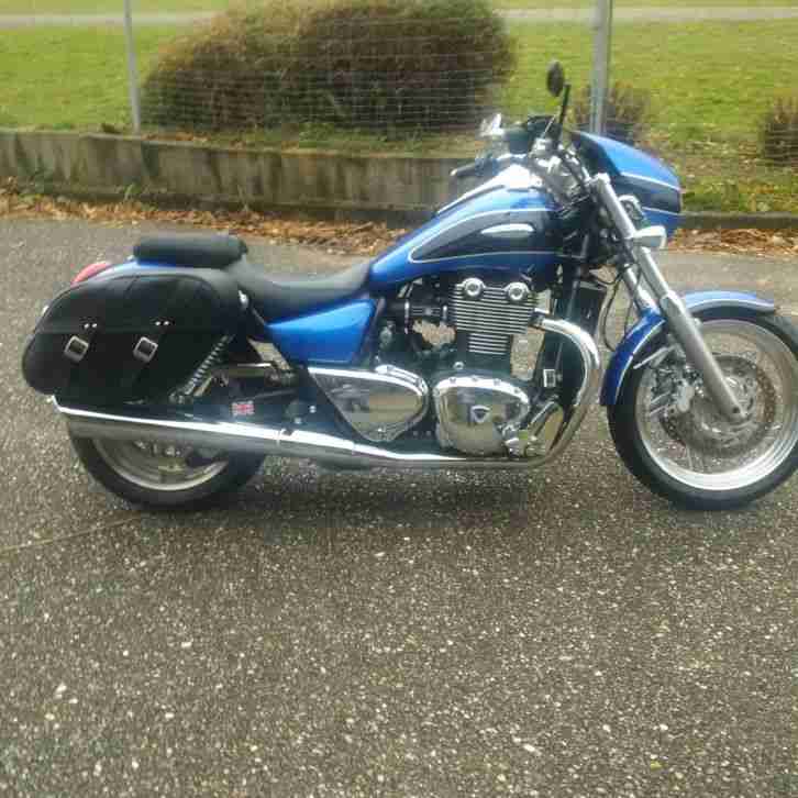 Triumph Thunderbird 1600 ABS 30 Monate Garantie Lampenmaske original Koffer