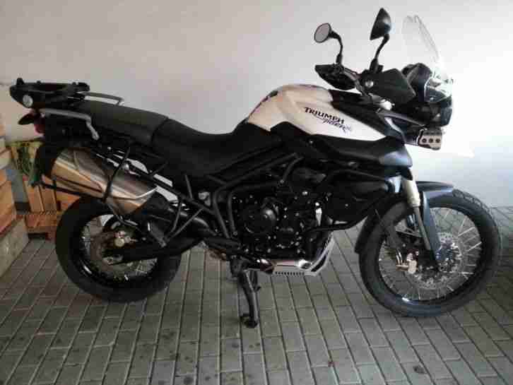 Triumph Tiger 800 XC ABS Vollausstattung, Modell 2013, Garantie bis 2016