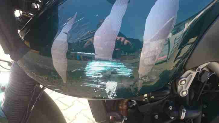 Triumph Tiger 955i - Unfall