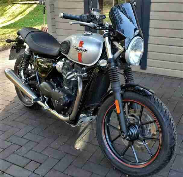 Triumph street twin, Top Zustand