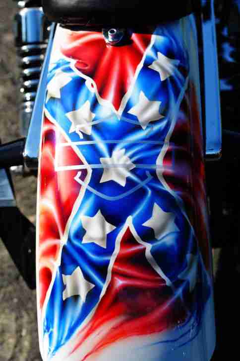 U.S. Airbrush - Harley-Davidson Dyna Low Rider FXDL 21" Zoll, Ledersitz HD 2001