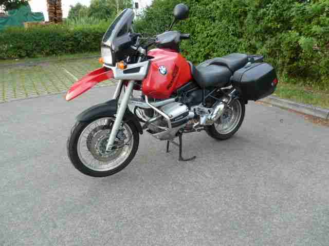 Unfallfreie BMW R 1100 GS TÜV/AU 06/16 BMW-Koffer ABS gr. Sturzbügel G-Kat