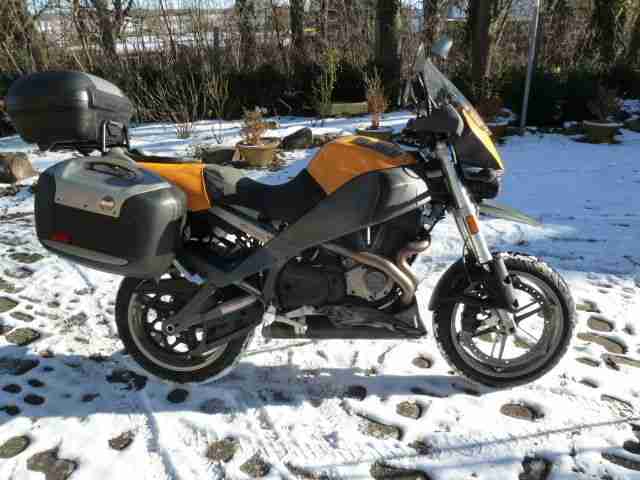 Unfallfreie Buell XB 12 X Ulysses 14607km EZ05/06 TÜV neu, Koffersystem-Topcase