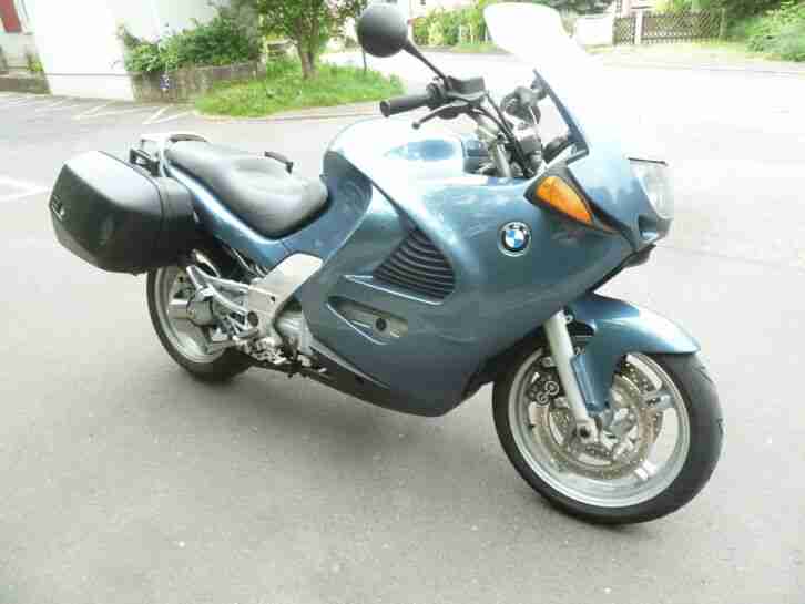Unfallfreie K1200RS TÜV 06/2021, ABS,BMW-Koffer,Lenkererhöhung, Kupplung rutscht