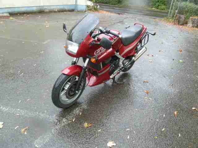 Unfallfreie Kawasaki GPZ 500 S original Koffersystem HU/AU 05/2018 + Ersatzteile