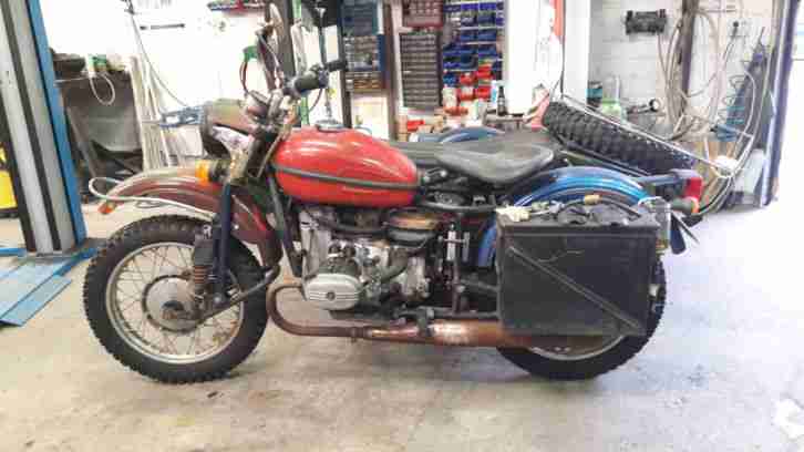 Ural 650 OHV Gespann EZ 1994