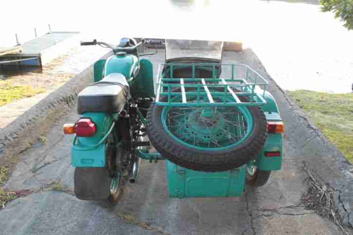 Ural 650 gespann 8000km 1978 großem Zustand EU-papiere, Rückwärtsgang, Versand
