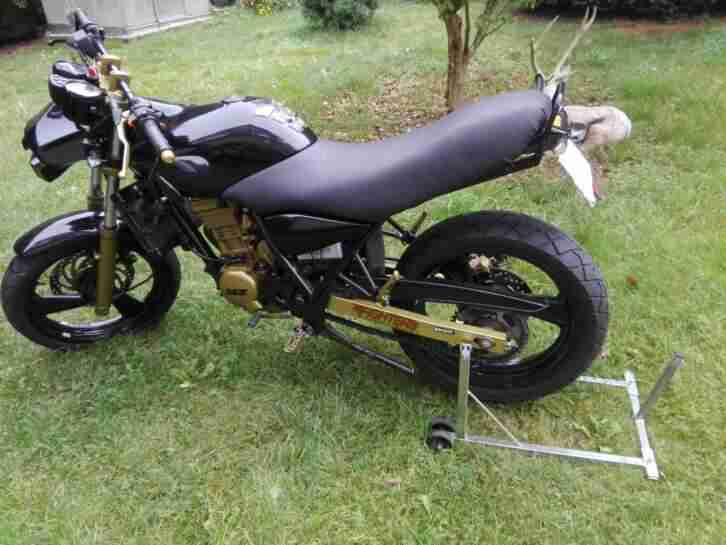 VERKAUFE: MZ RT 125 Streetfighter-Umbau TÜV NEU mit vielen Teilen