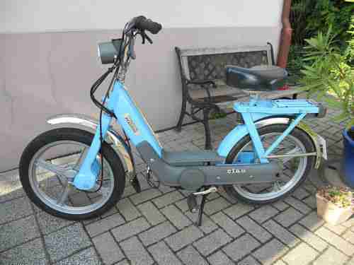 VESPA CIAO Mofa Top Zustand hellblau