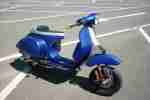 VESPA PX 80 mit 210 Malossi Bitubo v h