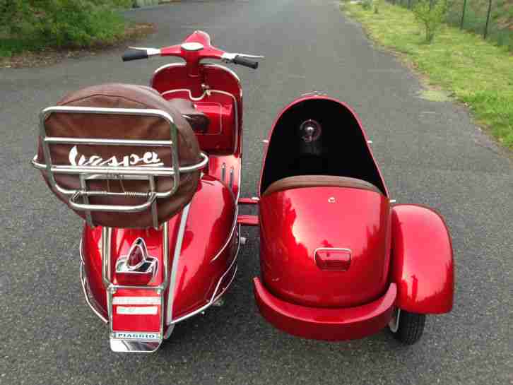 VESPA ROLLER ,PIAGGIO , MIT SEITENWAGEN
