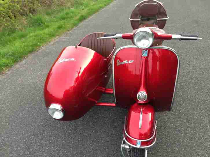 VESPA ROLLER , , MIT SEITENWAGEN