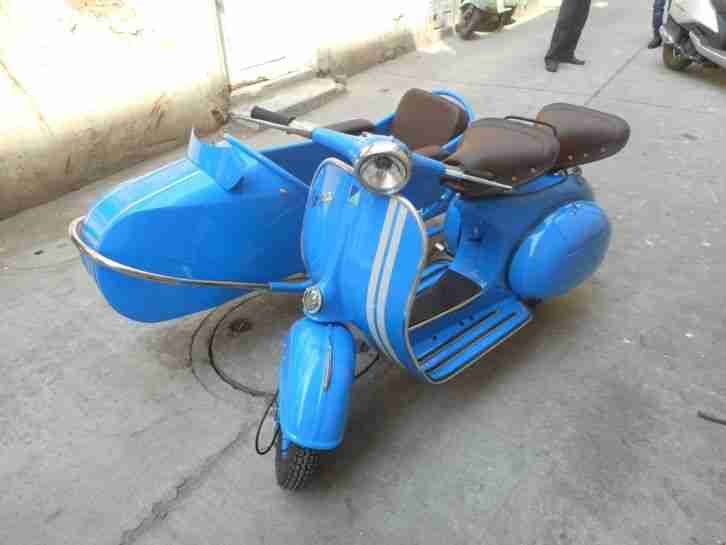 VESPA WITH SIDECAR 1965 MODEL NEW PX 150CC