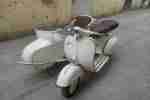 VESPA WITH SIDECAR 1966 MODEL NEW PX 150CC