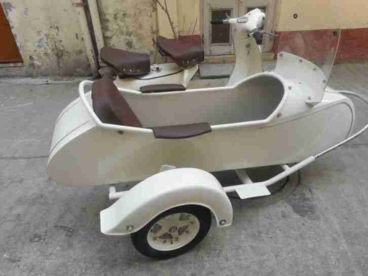 VESPA WITH SIDECAR 1966 MODEL NEW PX 150CC ENGINE free shipping