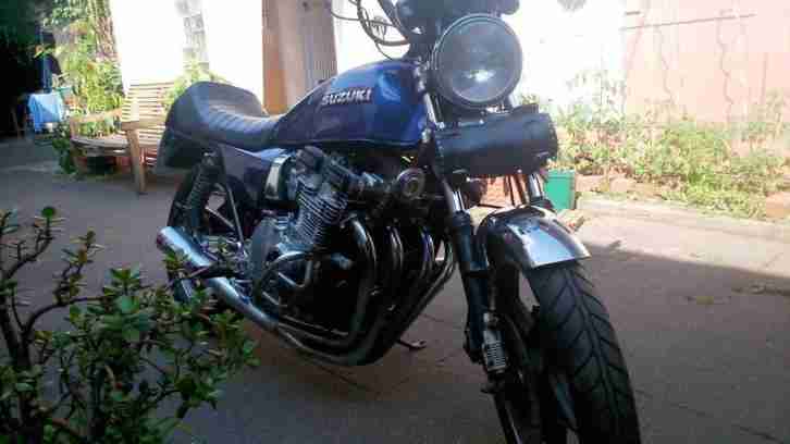Verk Oldtimer Motorad Susuki 750 GSX-E Bj 1982