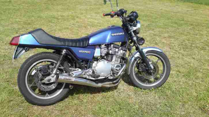 Verk. Oldtimer Motorrad Suzuki 750 GSX-E