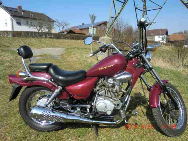Verkaufe Chopper Rex 125 cmm