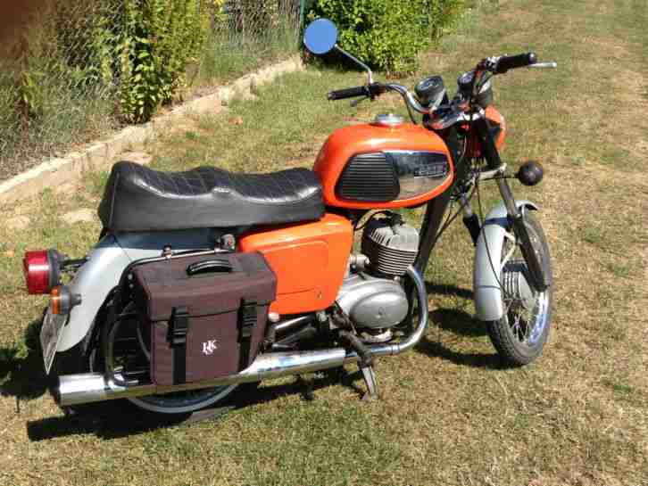 Verkaufe Mz TS 150 deluxe mit Papieren + Vape (12 V) , fahrbereit