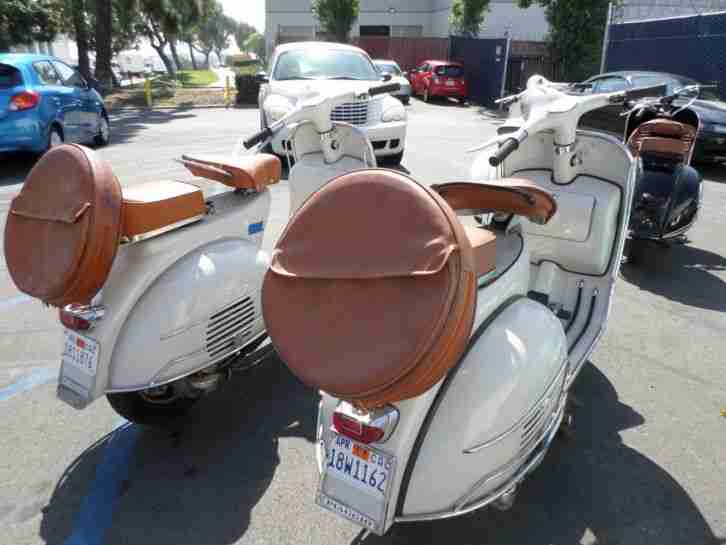 Vespa 2er Paket aus Californien Restauriert ! 50er Jahre Optik ! Bestzustand !