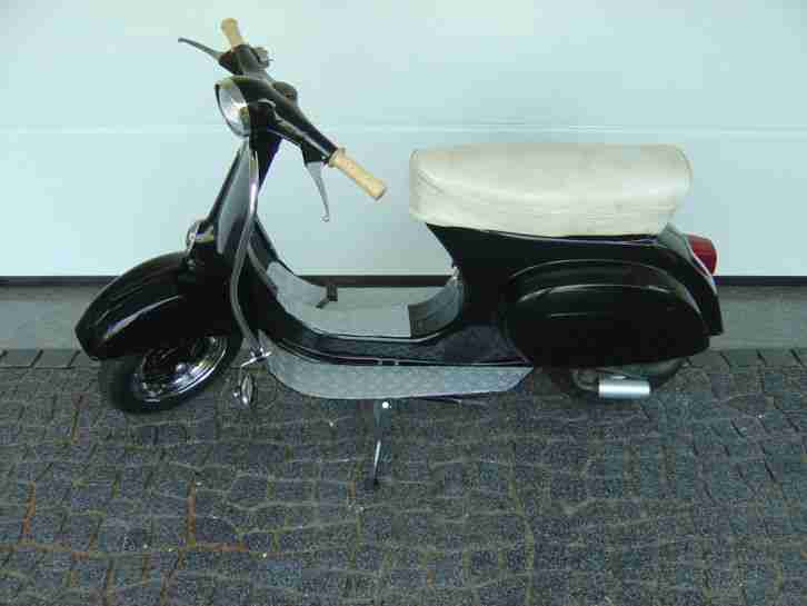 Vespa 50 N V50 Rundlicht, Bj. 67, 75 ccm POLINI Racing, E-Zündung, 19er Vergaser