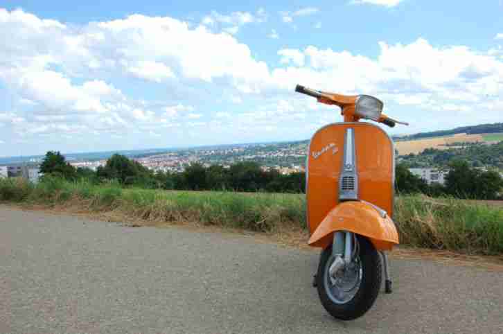 Vespa 50N Special Bj. 1972 V50 Orange 907 restauriert keine PV 125 ET3