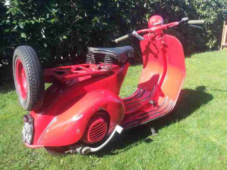 Vespa Acma 1953 offene Backe Hoffmann Faro Basso selten