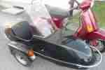 Vespa Cosa 200 mit Squire PV1 Seitenwagen