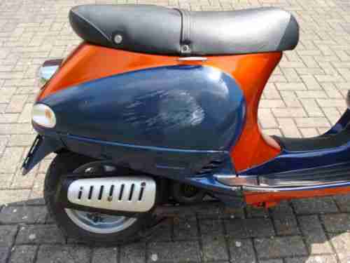 Vespa ET2 ET 2 Roller 50 u.25 km/h,läuft,Papiere,gt. Zustand Piaggio C16