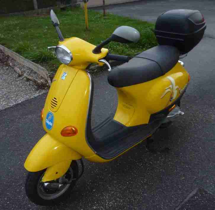 Vespa ET2 Sonderlackierung Chiquita Banane sehr selten / wenig Kilometer