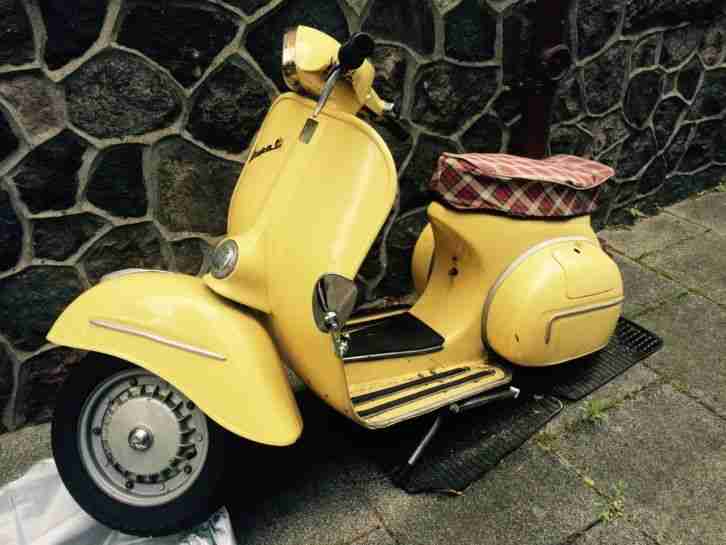Vespa GL 150 Bj 1963 gelb Oldtimer 2 Motoren Winterprojekt Piaggio