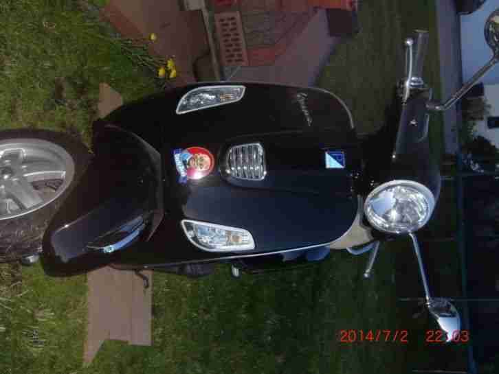 Vespa LX 50 schwarz +Retro+ NEU