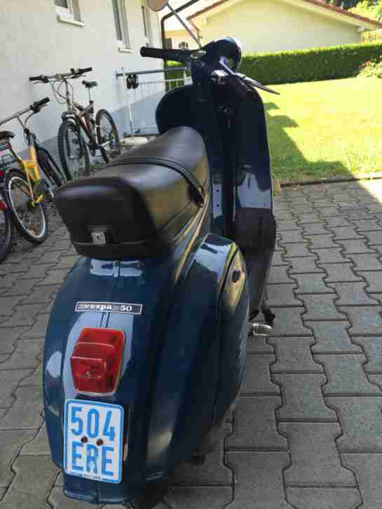 Vespa N R L 50 ccm 1976 Farbe Blau