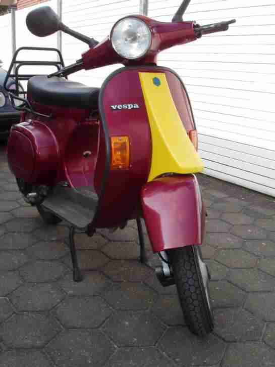 Vespa PK 50 XL2, weinrot, 17.000 km, guter Zustand, kaum Rost, fährt ca. 55 km/h