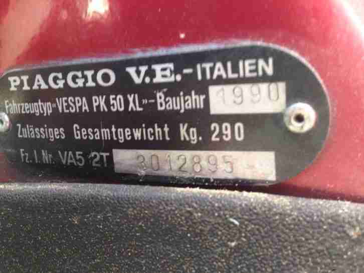 Vespa PK XL 2
