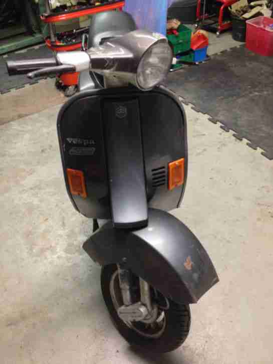 Vespa PK50XL Elestart Automatik mit Papiere Silbergrau